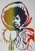 "Jimi Hendrix burning of the midnight lamp" by Hans Binz on art24