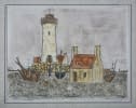 "Le phare en Bretagne / Der Leuchtturm in der Bretagne" by Georges Girard on art24