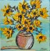 "Sunflowers" by Anna Burger on art24