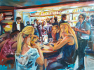 "un café entre amis" von Marie-France Vuille auf art24