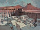 "Palmyre. Le village près du Temple du soleil. (dt. : Palmyre – die Stadt vor dem Sonnentempel)" by Ch. A. Mangin on art24