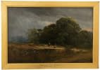 "Approaching Storm, Hampstead (dt. herannahender Sturm, Hampstead)" von Henry Pilleau auf art24