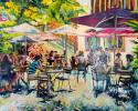 "Terrasse d Eté" von Marie-France Vuille auf art24