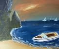 "Urlaub mit Boot" by Brunello on art24