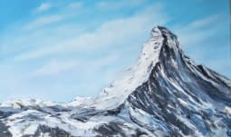 "Das Matterhorn mit französischem Himmel" von Viktoria Koestler auf art24