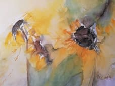 "Sonnenblumen II" de Angela Roos-Maguire sur art24