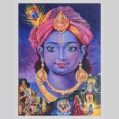 "Lord Krishna" von Ravi Kumar auf art24