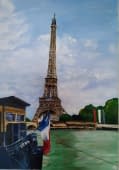 "La Tour Eiffel" von Annette Irma Matzelle (AM) auf art24