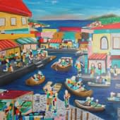 "Fischmarkt" by Zoran Marcius on art24