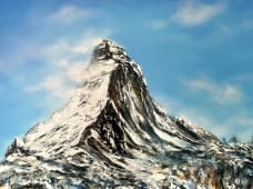 "Matterhorn - Bright Moments in Life" de Viktoria Koestler sur art24