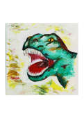 "The T-Rex Portrait" von Madeleine Farhoumand auf art24