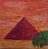 "Ägyptische Pyramide" by CAFLISCH Petra - Clepatra Fisch I on art24