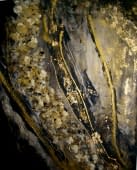 "Black meets Gold II" by Art by Tina N. on art24