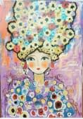 "Sunflower Queen" von Ghazal Ashrafian auf art24