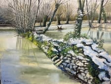 "Winterruhe" by Claude Buteux on art24