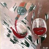 "Vin rouge 3" de D.Rei sur art24