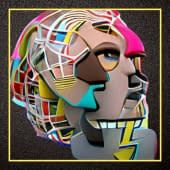 ""ELECTROHEAD"" de CRISPY sur art24