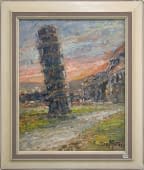 "La torre di Pisa (dt. Der Turm von Pisa)" von Cosimo de Mitrii auf art24