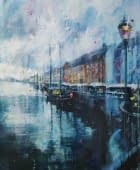 "Nyhavn natten" by Natalia Nikolenko on art24