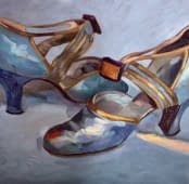 "Silver Shoes" von jewlsandjules auf art24