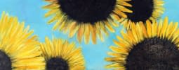 "Sunflowers" by Artem Zaretskov on art24