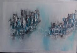 "Schwebende Stadt" by D.Rei on art24