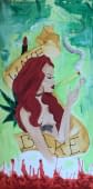 "Wake & bake RIRI" by Midia on art24