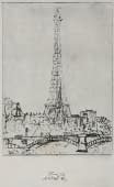 "Eiffelturm" by František Tichý on art24