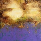 "Golden Storm Year 2080" von Viktoria Koestler auf art24