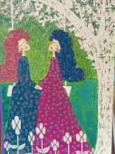 "Sisters of the Blooming Garden" von Ghazal Ashrafian auf art24