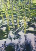 "Willow Tree over the Water" von Judit Flamich auf art24