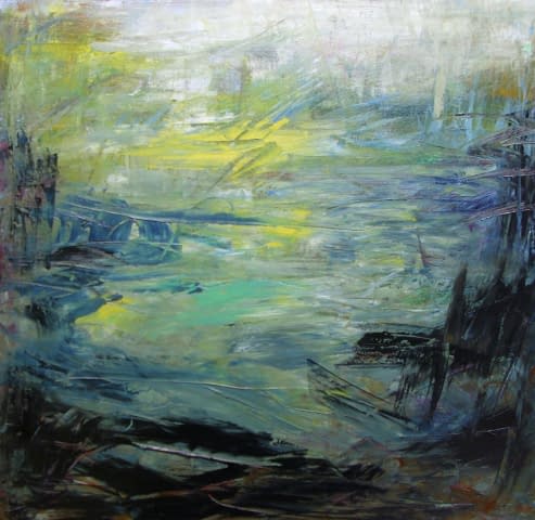 Image 1 of the artwork "Bucht" by Ebba Sakel on art24