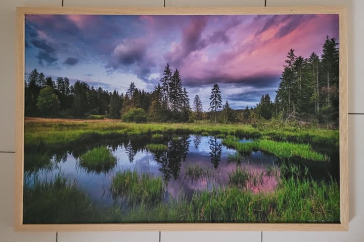 Bild 2 des Kunstwerks "The Pond" von Martin Mägli auf art24