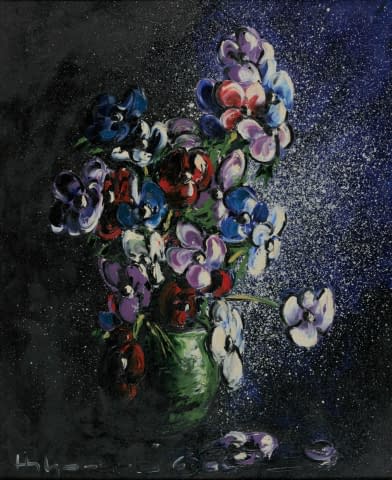 Bild 2 des Kunstwerks "Blumenstilleben" von Maximilian Hilpert auf art24