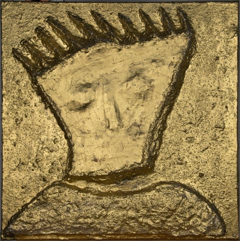 Bild 2 des Kunstwerks "Head - golden Spirit" von Eugen Meier Mathévie auf art24