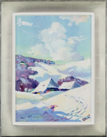 Image 1 of the artwork "Winterlandschaft" by Artist Wanted on art24