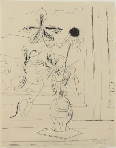 Image 2 de l'œuvre "Blumen" par Erich Heckel sur art24