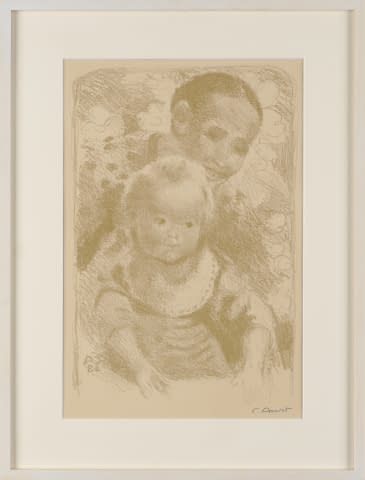 Image 1 of the artwork "Mutter und Kind" by Cuno Amiet on art24