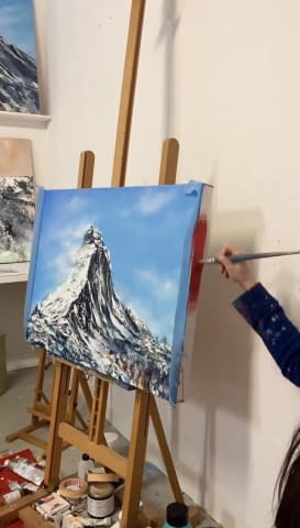 Image 2 of the artwork "Matterhorn - Bright Moments in Life" by Viktoria Koestler on art24