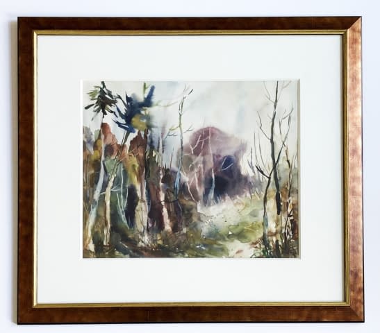 Image 1 of the artwork "Erdő/Wald" by Tibor Gáspárdy on art24