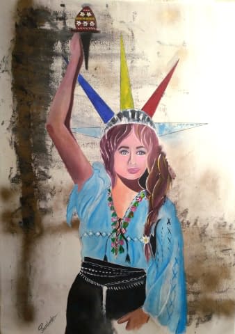 Image 1 of the artwork "Culture is identity" by Constantina Seracin on art24