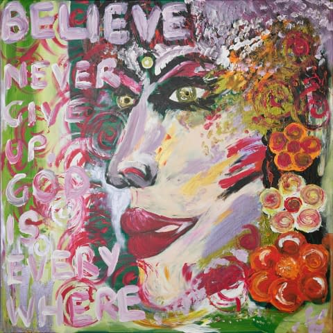 Image 1 de l'œuvre "Believe" par Gaia G. sur art24