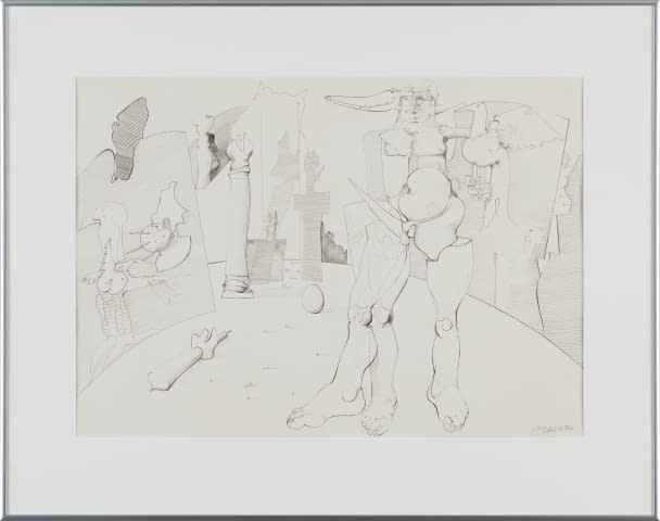 Image 1 of the artwork "Mann mit drei Beinen" by Roland Bugnon on art24