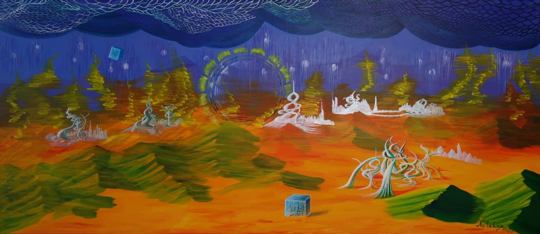 Image 1 of the artwork "Kolonie" by Nataliya Elmer on art24