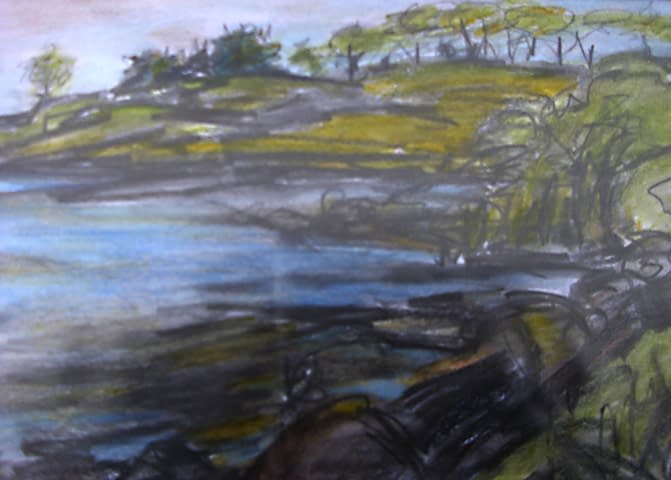 Image 1 of the artwork "An der Schlei" by Ebba Sakel on art24