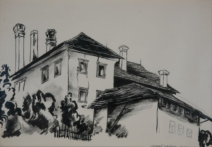 Image 1 of the artwork "Starè Hrady (dt. Altenburg)" by František Sembdner on art24