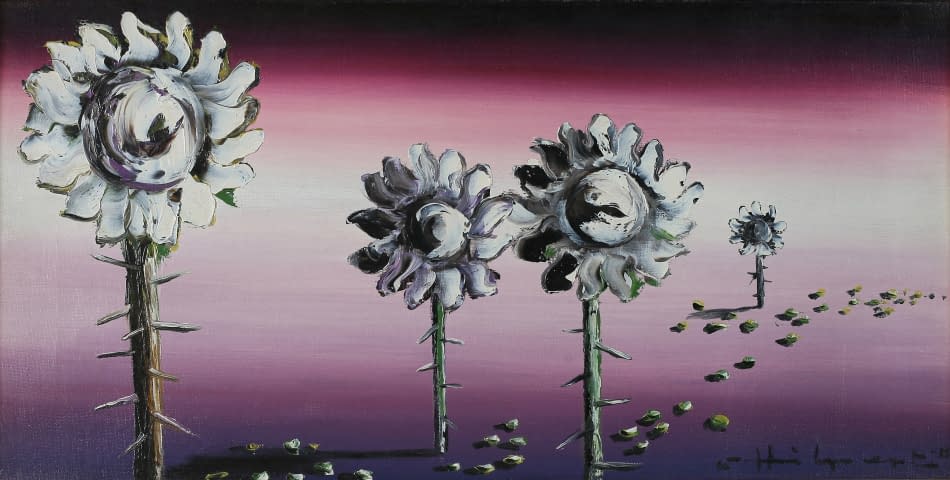 Image 1 of the artwork "Blumen in der Dämmerung" by Maximilian Hilpert on art24