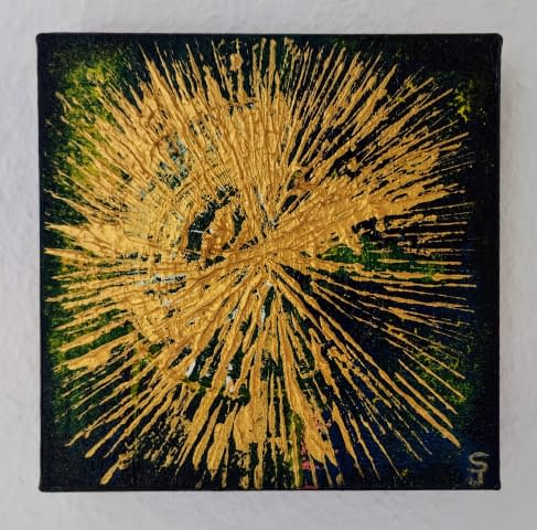 Image 1 of the artwork "Goldene Sonne" by Judith Isabell Segelke on art24