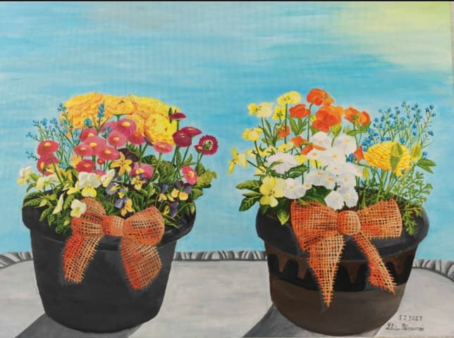 Image 1 of the artwork "The beauty of flowers." by Libuša Němcová on art24