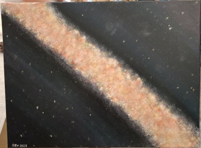 Image 2 de l'œuvre "Galaxy" par Olha Nazarenko sur art24